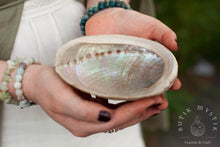 Load image into Gallery viewer, Abalone shell - white large