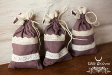 Load image into Gallery viewer, 3 ORGANIC LAVENDER SACHETS