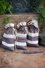 Load image into Gallery viewer, 3 ORGANIC LAVENDER SACHETS