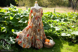 SCARLET DRESS ROBES - Orange poppy