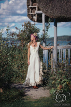Load image into Gallery viewer, ESMERALDA DRESSES - Off white Purple Green Blue