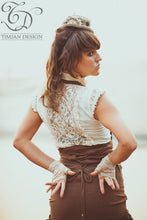 Load image into Gallery viewer, RAZZLE STEAMPUNK BLOUSE - Off white